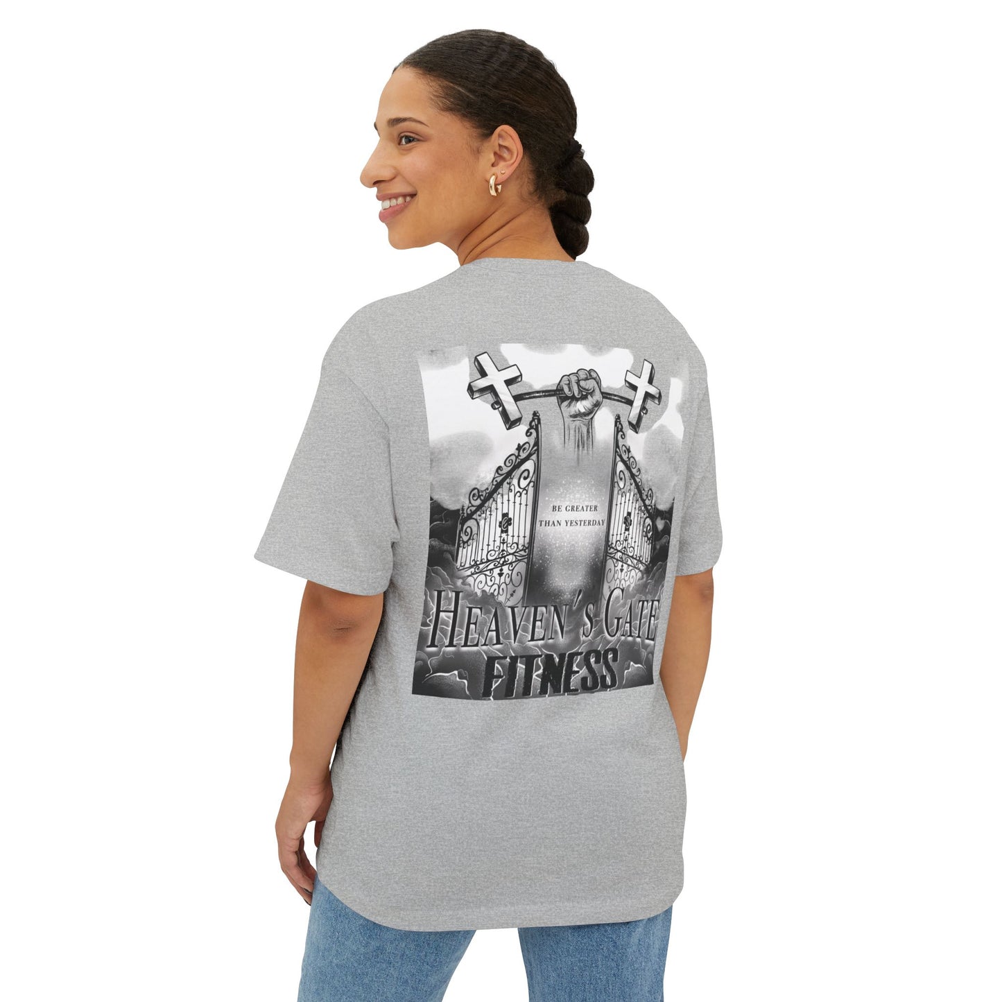 Heavens Gates Oversized Tee (SIZE UP)