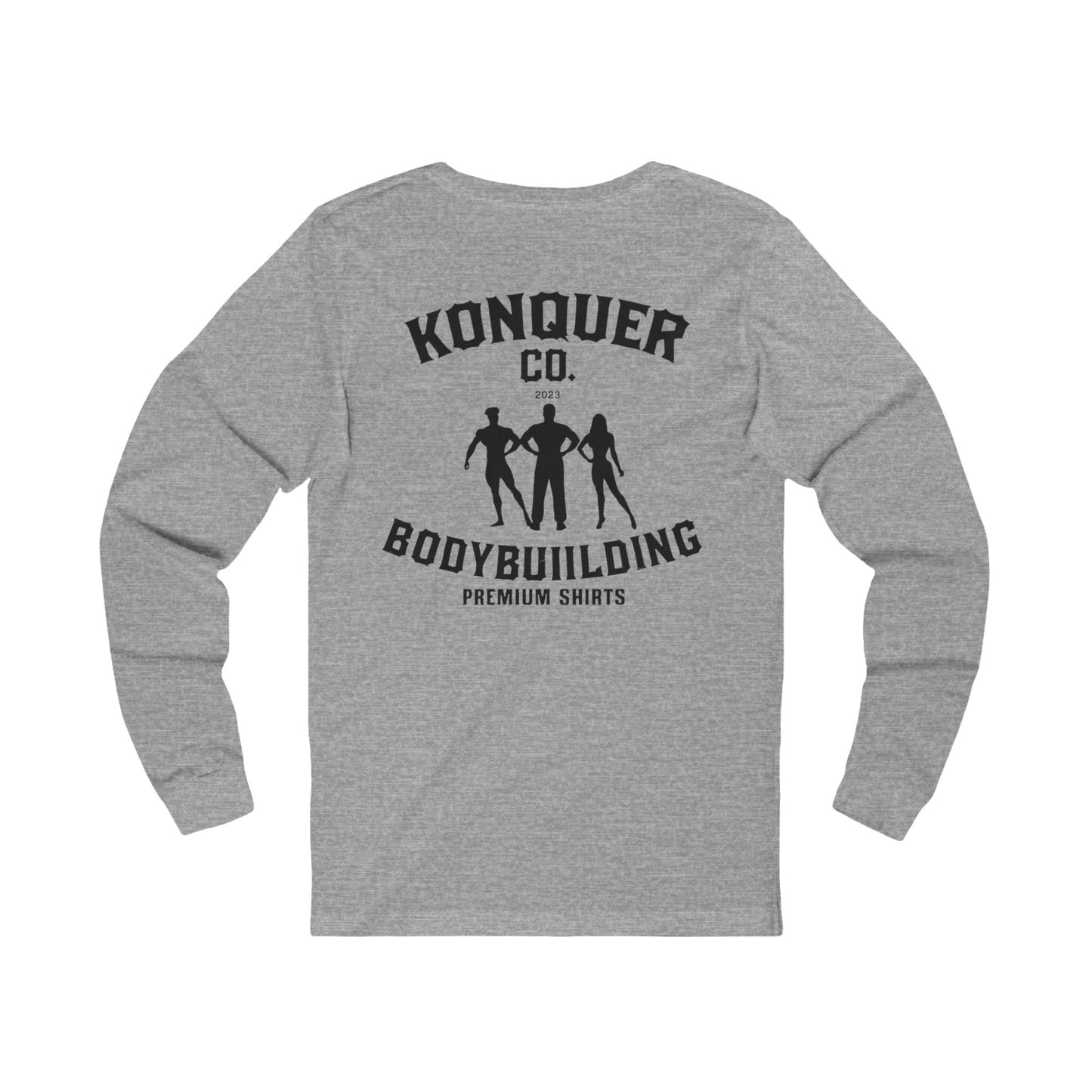 KONQUER CO Bodybuilding Long Sleeve