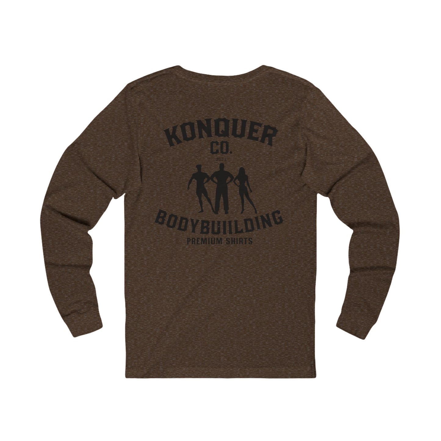 KONQUER CO Bodybuilding Long Sleeve