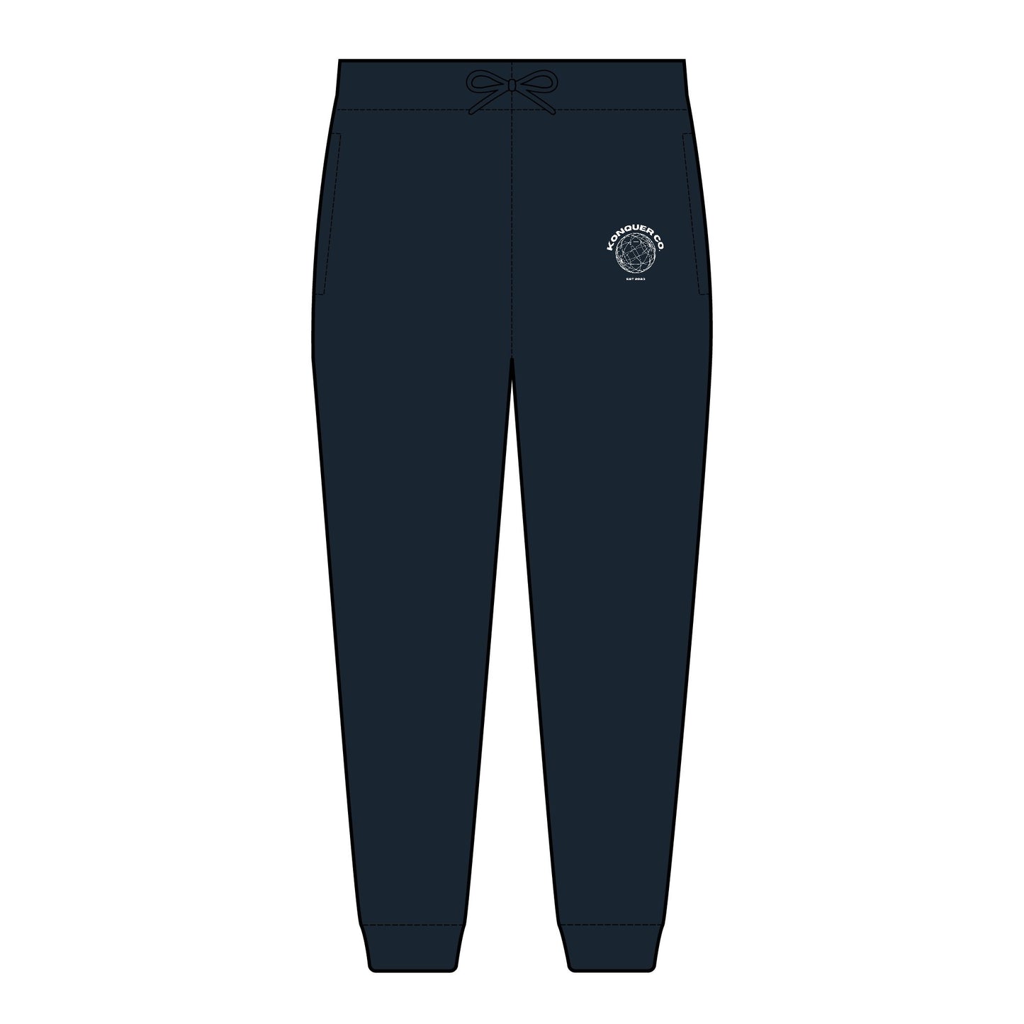 Konquer Co. Unisex Jogger Embroider Design