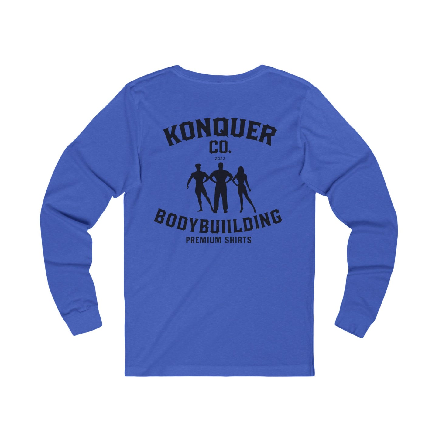 KONQUER CO Bodybuilding Long Sleeve
