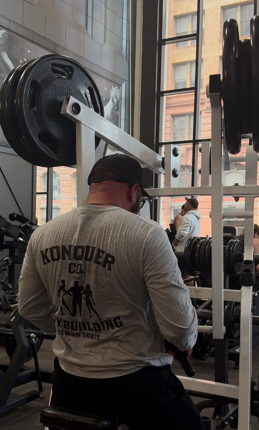 KONQUER CO Bodybuilding Long Sleeve