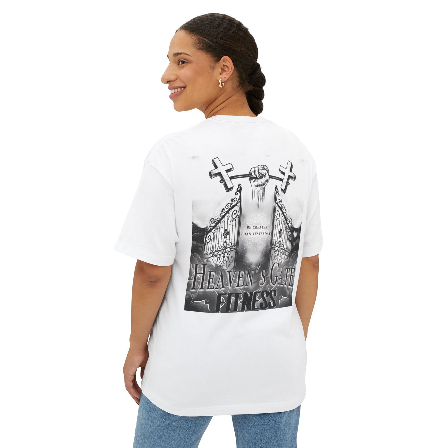 Heavens Gates Oversized Tee (SIZE UP)