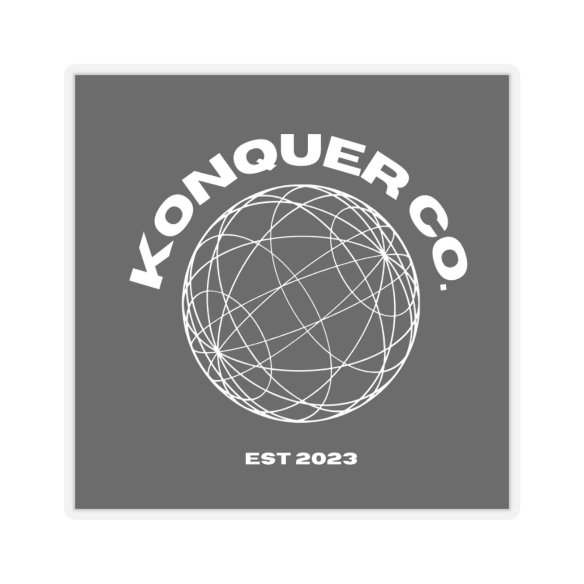 Konquer Co. Sticker