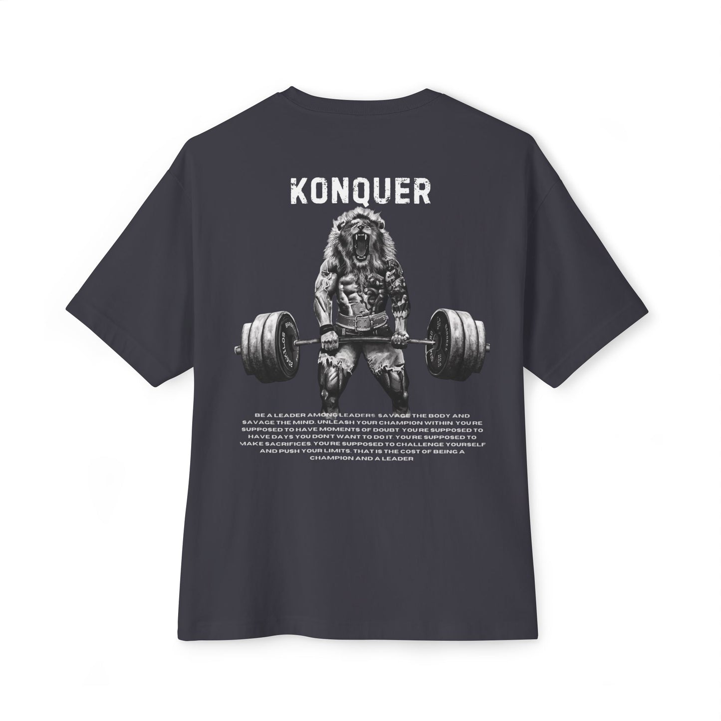 King Of The Bar Oversized Tee (SIZE UP)