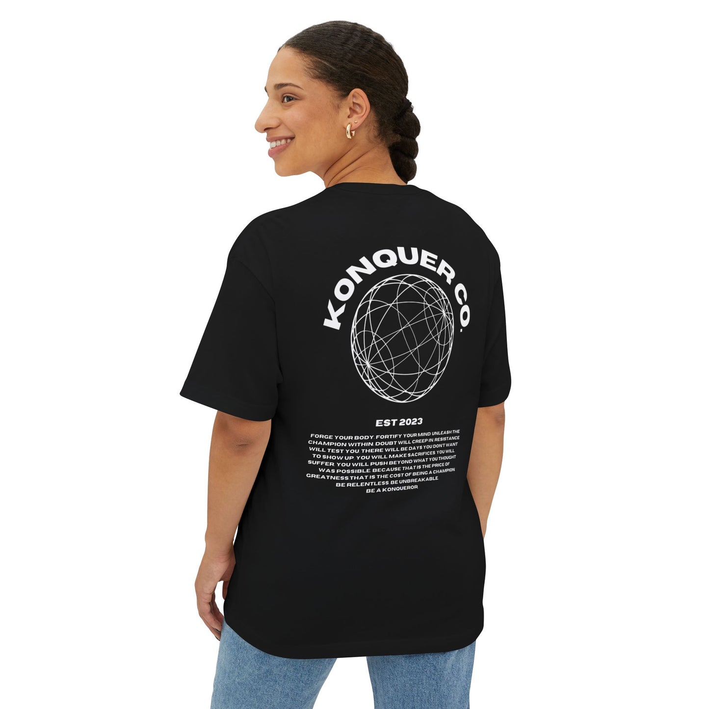 Konquer Co. Oversized Tee (SIZE UP)