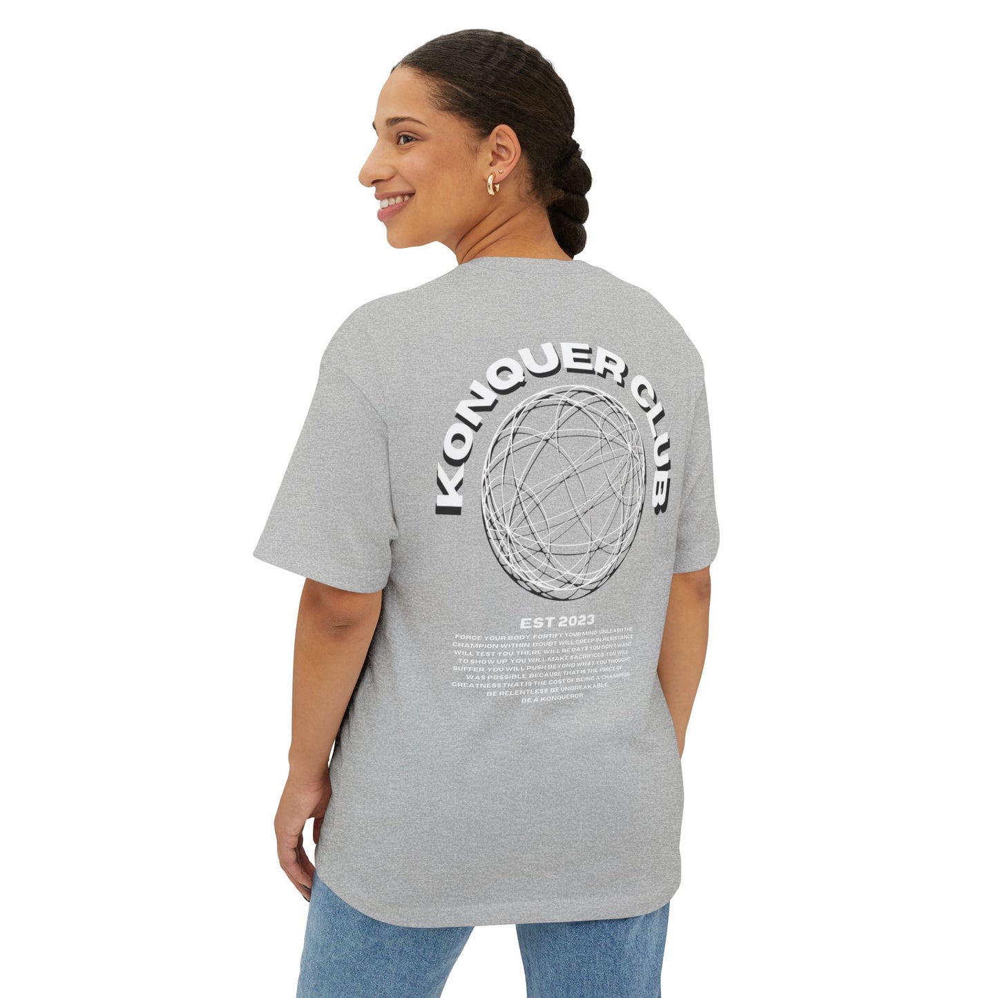 Konquer Co. Oversized Tee (SIZE UP)