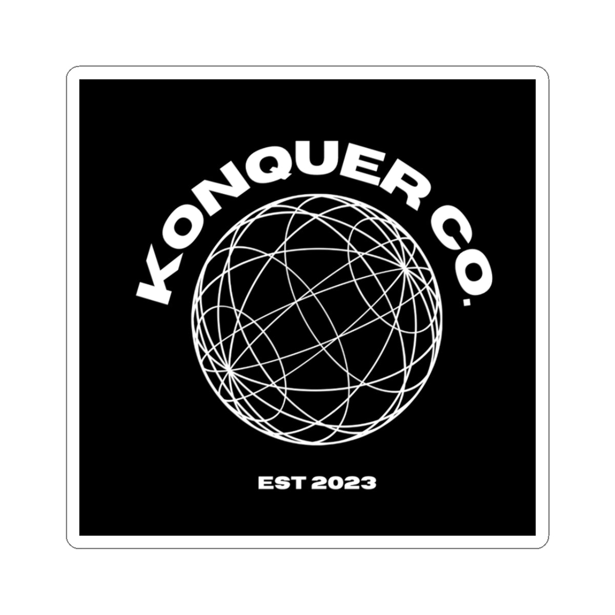 Konquer Co. Sticker