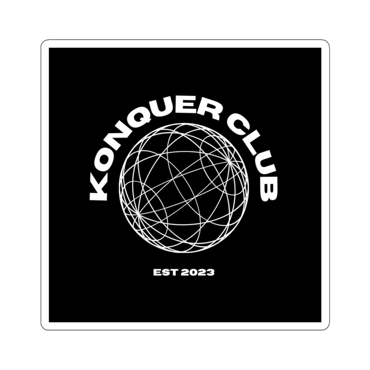 Konquer Club Sticker