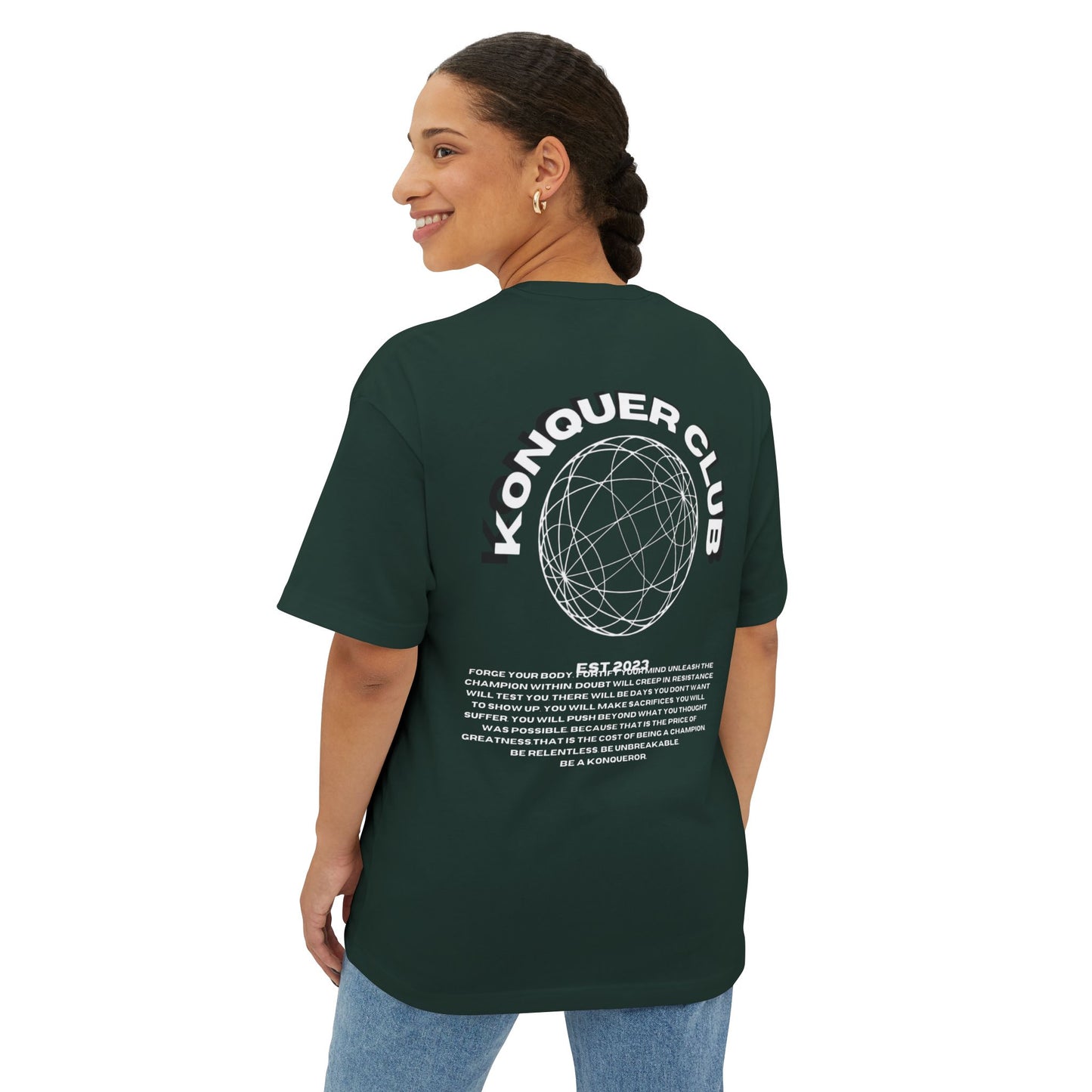 Konquer Co. Oversized Tee (SIZE UP)