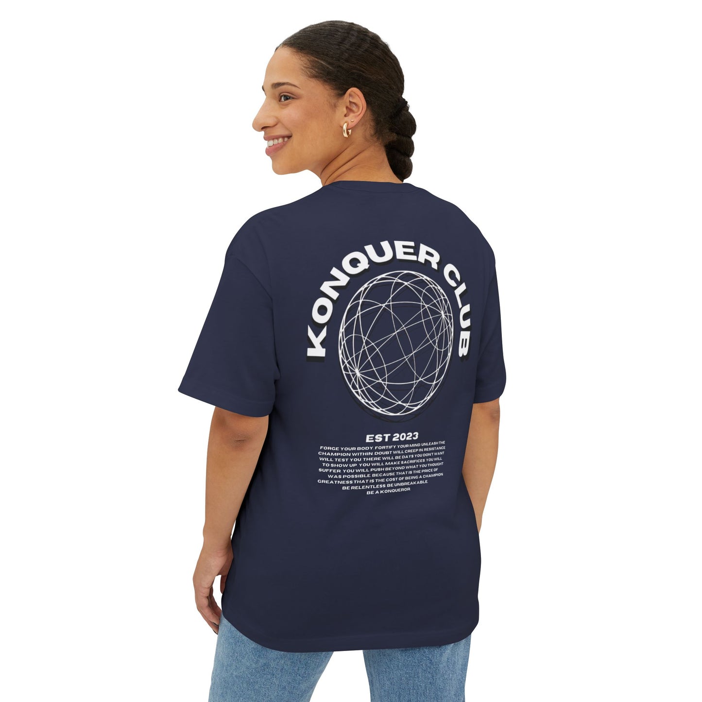 Konquer Co. Oversized Tee (SIZE UP)